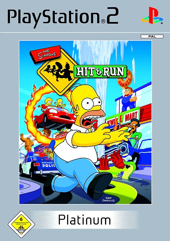 The Simpsons: Hit & Run [Platinum] PlayStation 2