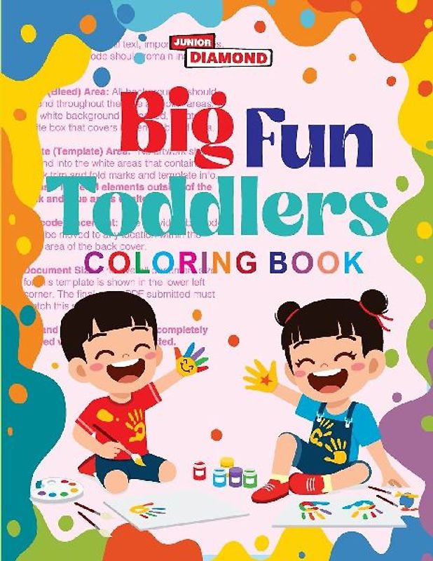 Big Fun Toddlers Colouring Book