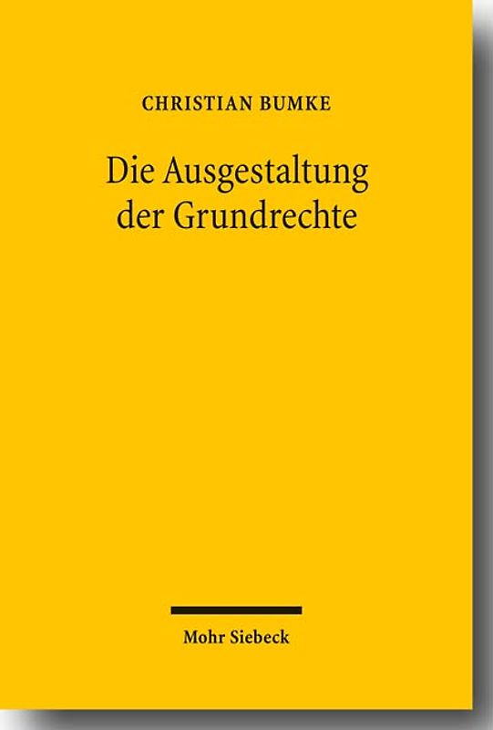 Ausgestaltung von Grundrechten