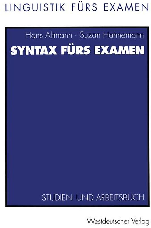 Syntax fürs Examen