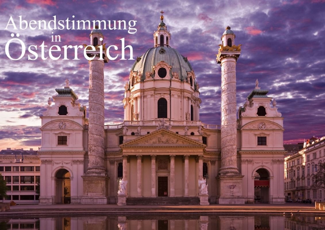 Abendstimmung in Österreich (Posterbuch DIN A3 quer)