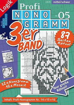 Profi-Nonogramm 3er-Band Nr. 5