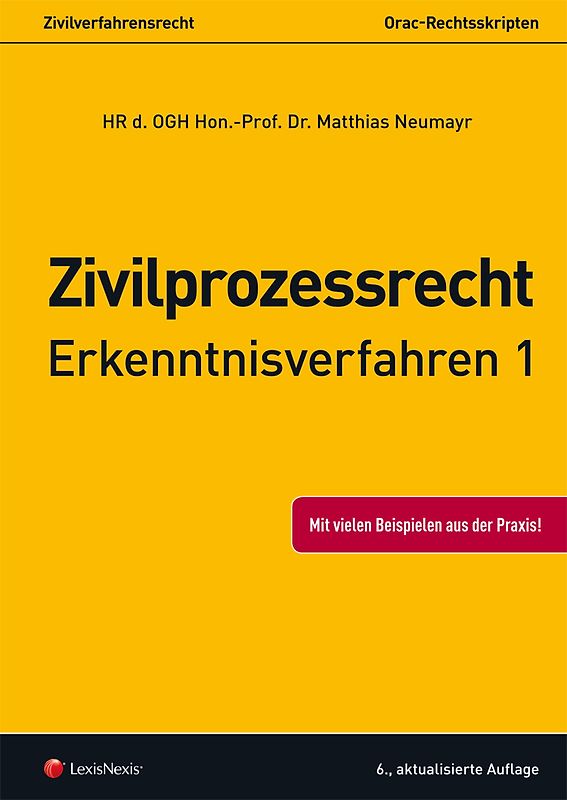 Zivilverfahrensrecht - Zivilprozessrecht Erkenntnisverfahren 1