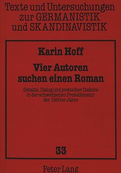 Vier Autoren suchen einen Roman
