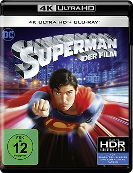 Superman - Der Film [4K Ultra HD inkl. Blu-ray] 4K Ultra HD Blu-ray