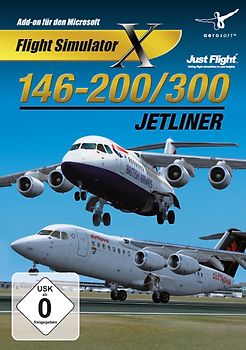 Flight Simulator X- 146-200/300 Jetliner PC Spiele