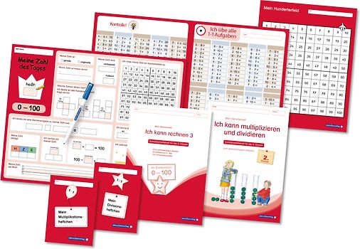 Meine Lernbox 2 - Mathematik - Fit für das 2. Schuljahr