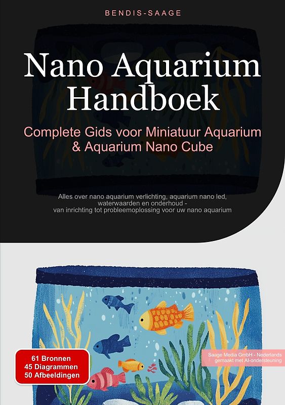Nano Aquarium Handboek: Complete Gids voor Miniatuur Aquarium & Aquarium Nano Cube