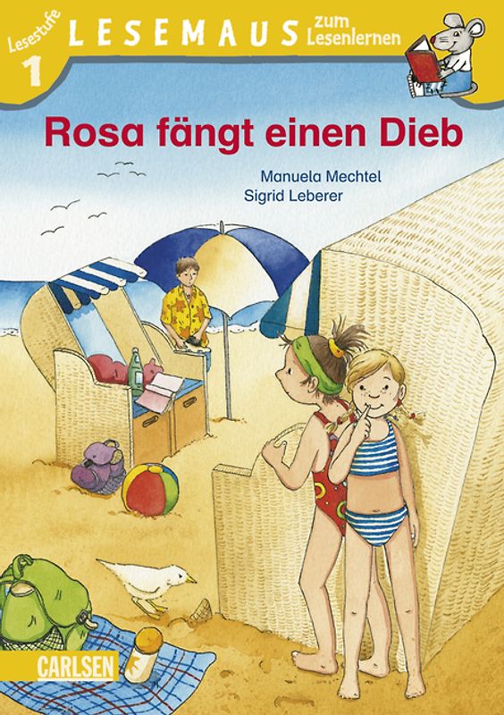 LESEMAUS zum Lesenlernen Stufe 1: Rosa fängt einen Dieb