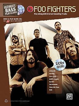 Foo Fighters: Ultimate Bass Play-Along Book/2-CD Pack (Ultimate Play-Along) - Alfred Publishing