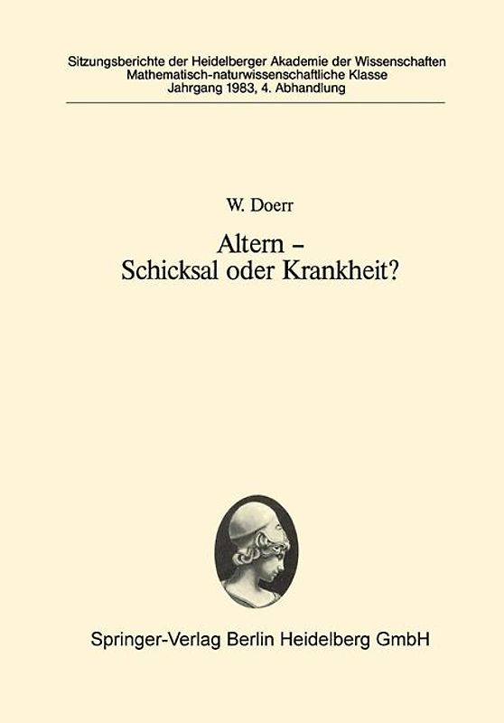 Altern — Schicksal oder Krankheit?