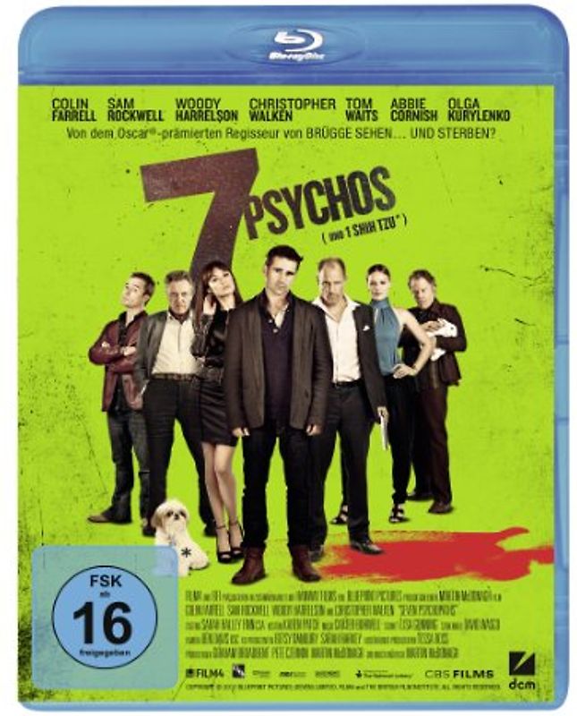 7 Psychos Blu-ray Disc