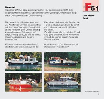 Freiarbeitskarten Bildende Kunst Farbe V 49-60