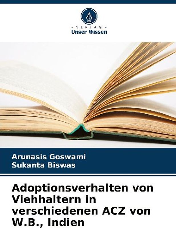 Adoptionsverhalten von Viehhaltern in verschiedenen ACZ von W.B., Indien