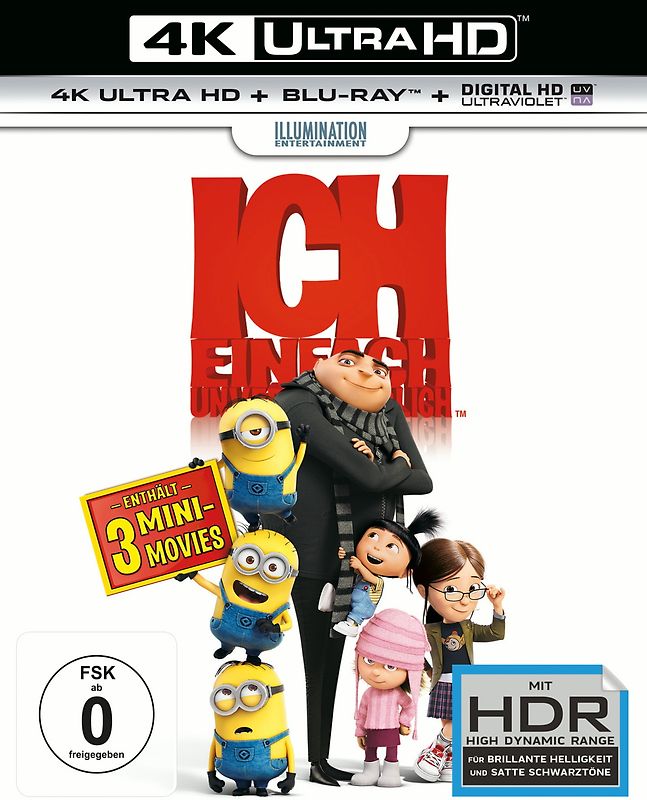 Ich - Einfach unverbesserlich [inkl. Blu-ray] 4K Ultra HD Blu-ray