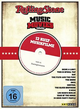 Rolling Stone Music Movies Collection Gesamtedition DVD