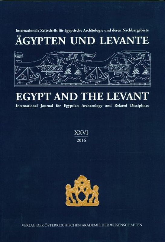 Ägypten und Levante XXVI / Egypt and the Levant XXVI (2016)