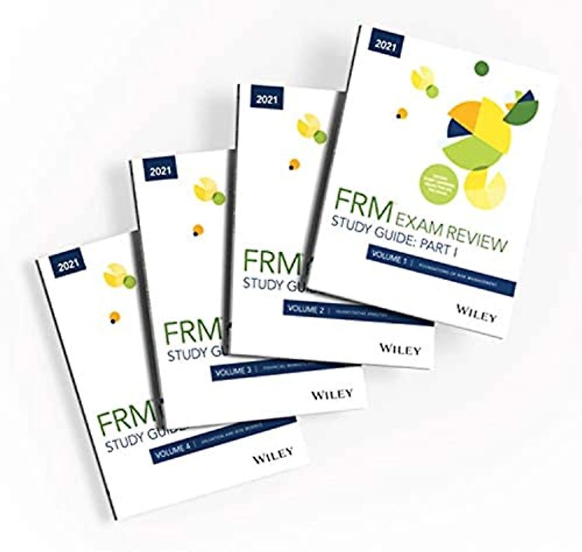 Wiley Study Guide for 2021 Frm Exam: Complete Set