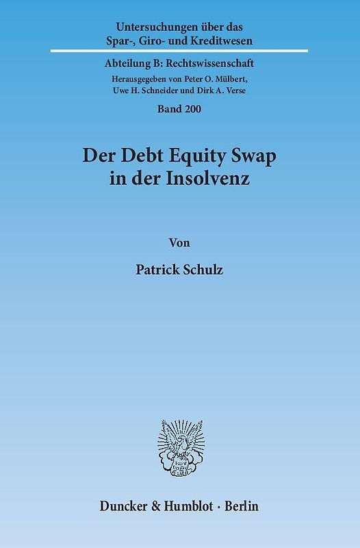 Der Debt Equity Swap in der Insolvenz.