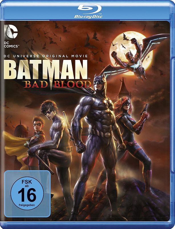 Batman: Bad Blood Blu-ray Disc