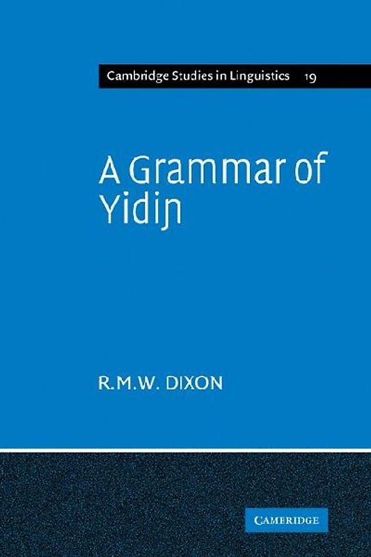 A Grammar of Yidin