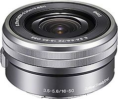 Sony E 16-50 mm F3.5-5.6 OSS PZ 40,5 mm Filtergewinde (Sony E-mount Anschluss) silber