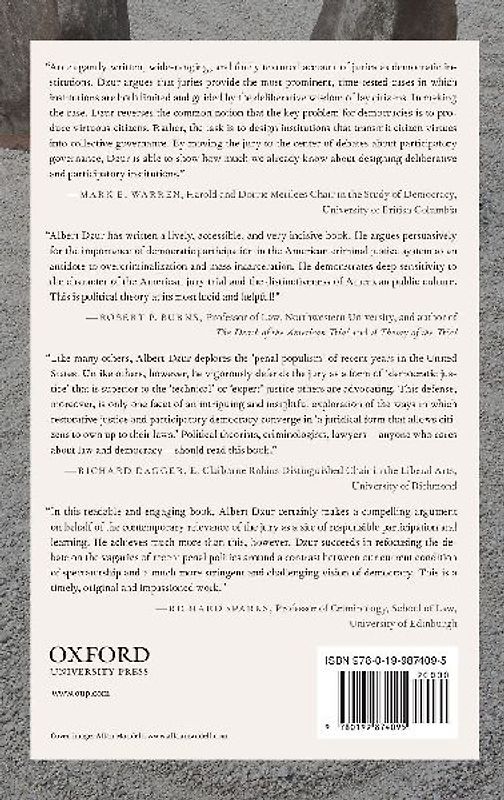 Punishment, Participatory Democracy, and the Jury