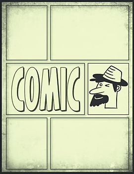 Comic Ünd Manga Zeichnen Lernen Blanko Buch: Individualisierbare Blanko Comic Buch für Erwachsene || Comic Heft Leer mit 100 Sleiten || Geschenke Für Männer Bart