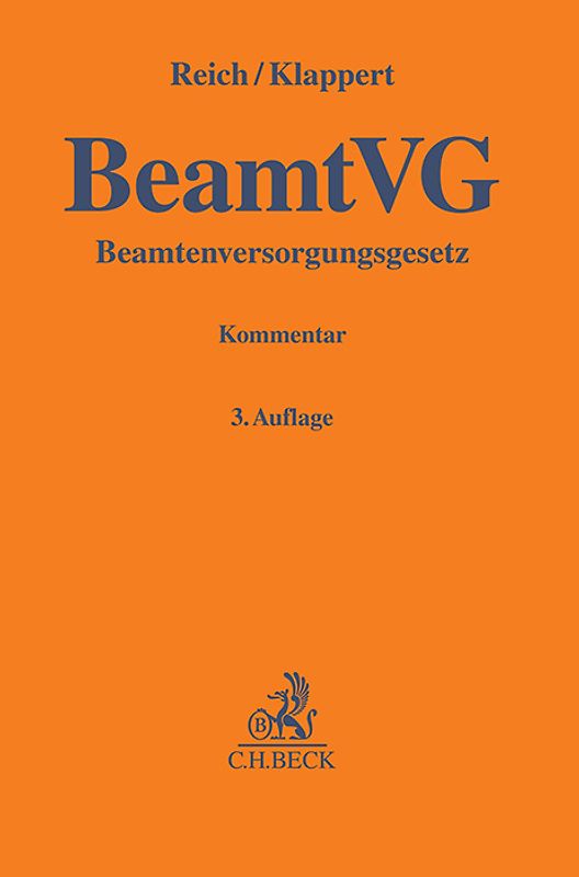 Beamtenversorgungsgesetz. BeamtVG