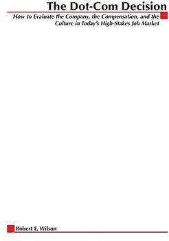 The Dot-Com Decision