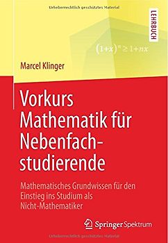 Vorkurs Mathematik für Nebenfachstudierende