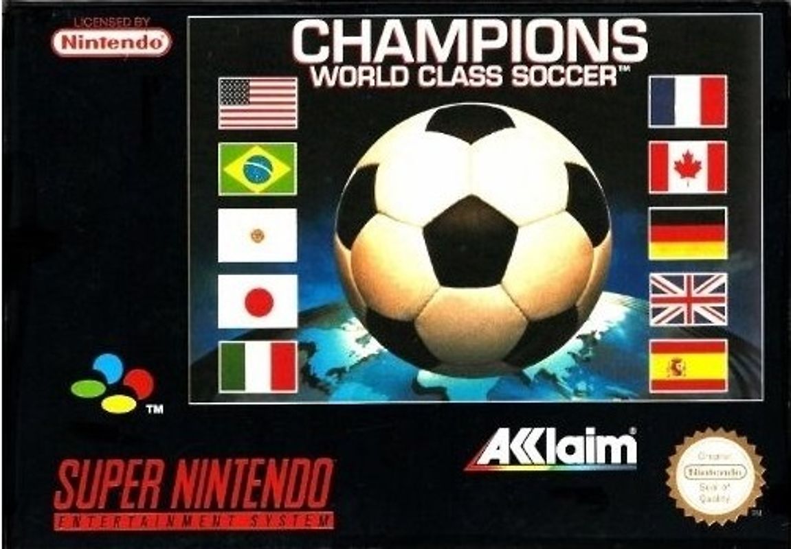 Champions World Class Soccer Super Nintendo