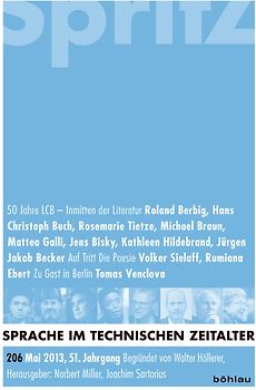 Sprache im technischen Zeitalter