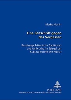 «Eine Zeitschrift gegen das Vergessen»