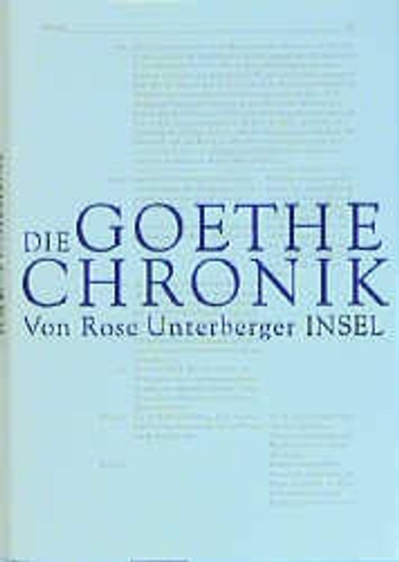 Die Goethe-Chronik