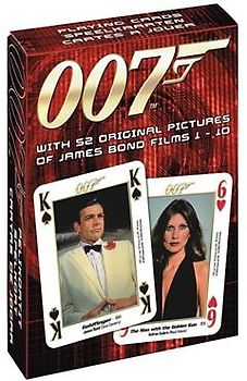 Carta Mundi 22566026 - Poker "James Bond 007" Spielkarten Film 1-10