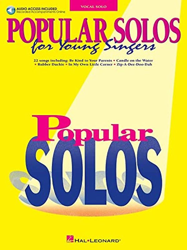 Popular Solos For Young Singers Vce Book/Cd: Noten, CD für Gesang (Singstimme) (Vocal Collection)