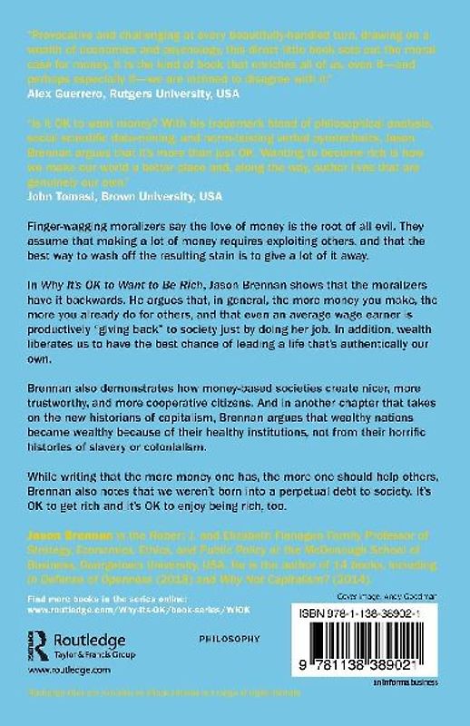 Why It's OK to Want to Be Rich