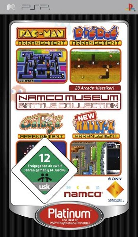 Namco Museum Battle Collection -Platinum- PlayStation Portable