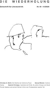 Die Wiederholung. Zeitschrift für Literaturkritik. Nr. 11
