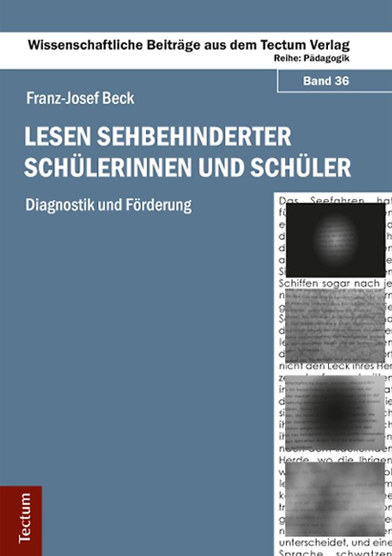 Lesen sehbehinderter Schülerinnen und Schüler