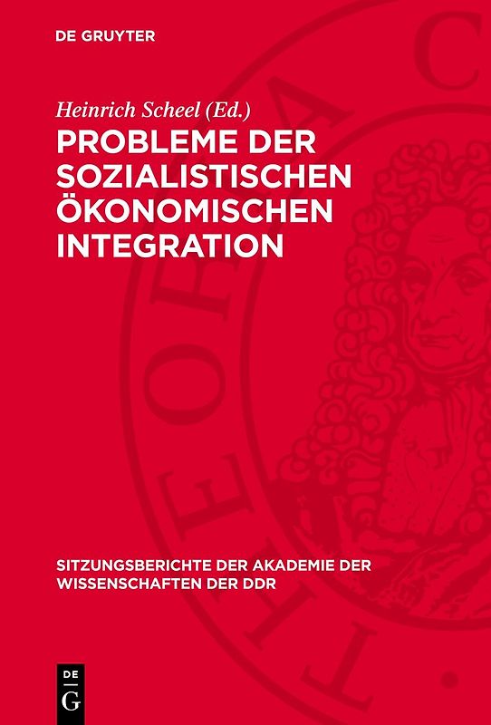 Probleme der sozialistischen ökonomischen Integration