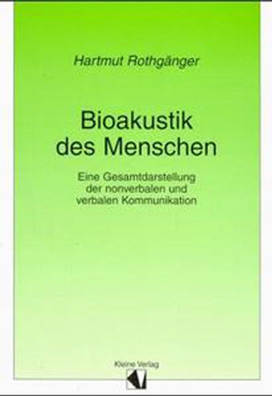 Bioakustik des Menschen