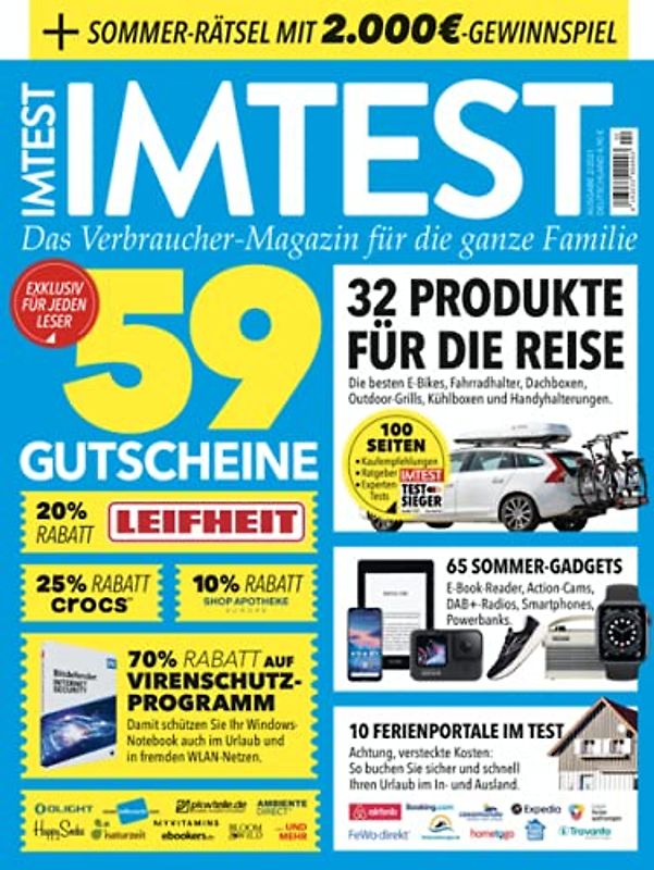 IMTEST - Das Test-Magazin für die ganze Familie: Das Imtest Magazin No. 02/2021: Das Imtest Magazin No. 3