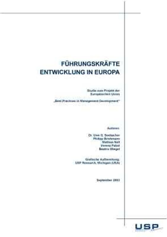 Führungskräfte-Entwicklung in Österreich und der EU