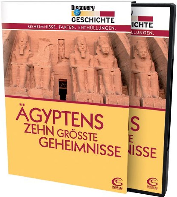 Ägyptens 10 größte Geheimnisse - Discovery Geschichte DVD