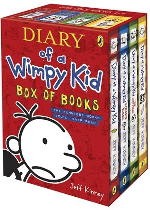 Diary of a Wimpy Kid Box of Books - Kinney, Jeff