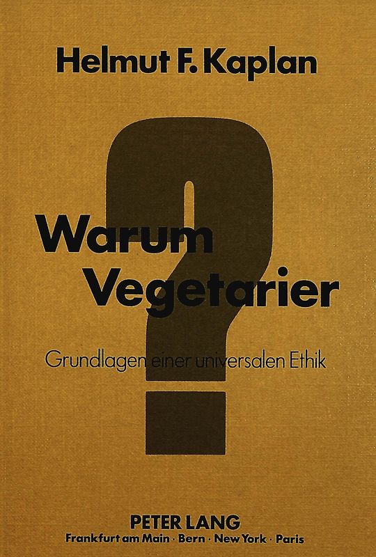 Warum Vegetarier?