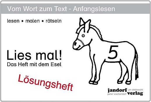 Lies mal! Heft 5. Lösungsheft