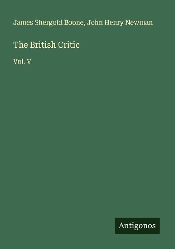 The British Critic